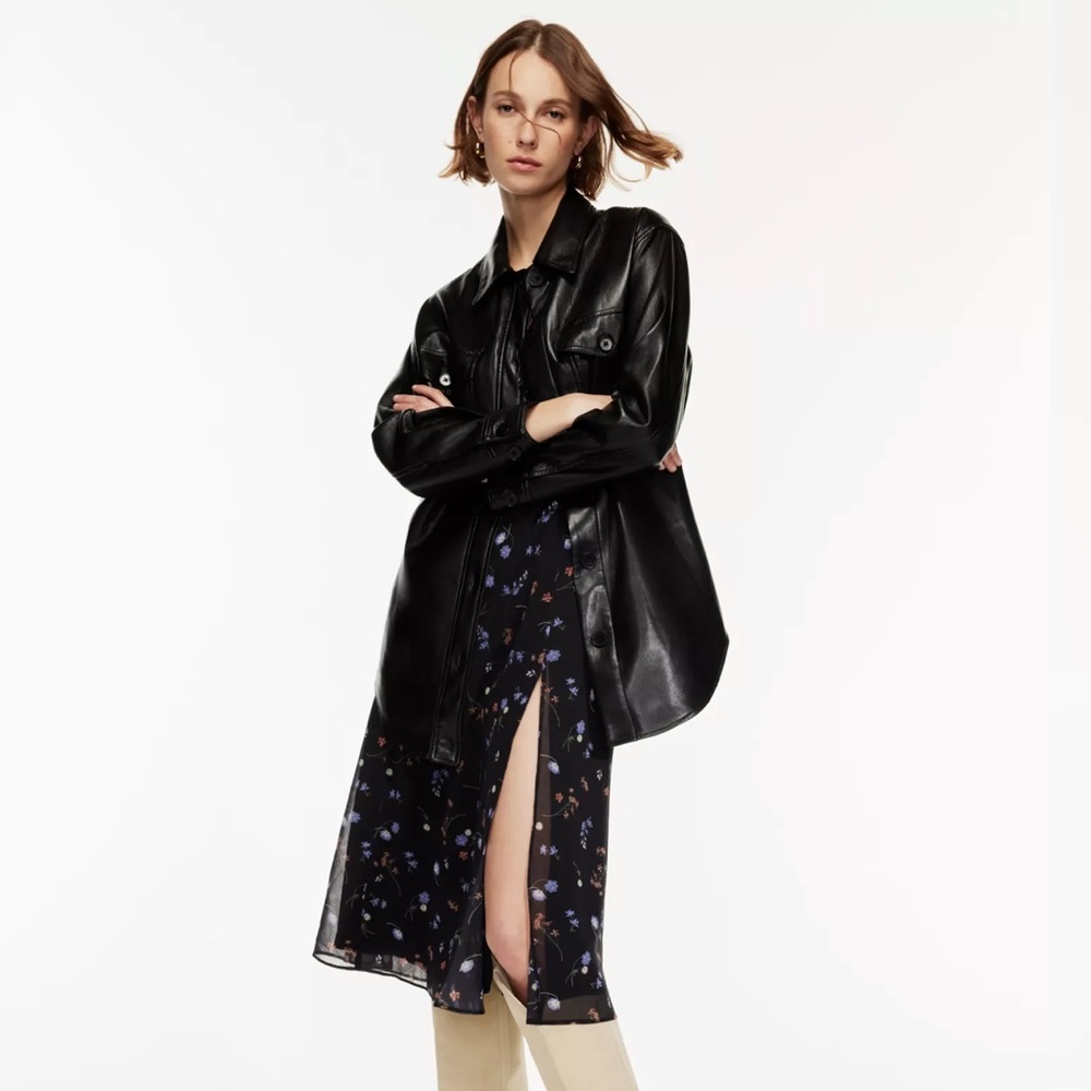 Aritzia Leather Jacket